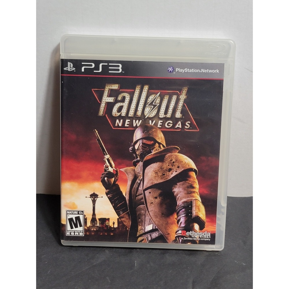 Fallout New Vegas Sony PlayStation 3 PS3 BLUS-30500 Bethesda 2010 RPG Complete